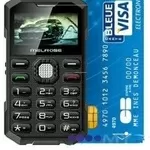 Ультратонкий телефон размером с банковскую карточку Melrose S2 