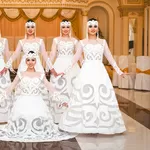 Вывод невесты в национальном стиле