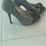 Туфли летние легкие стильные с бантиком 