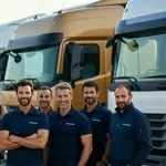 Контейнерные перевозки по Европе Современный автопарк,  Польша