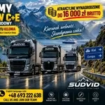 Водитель C+E – вся Европа,  кроме Англии | Стабильная работа в Польше