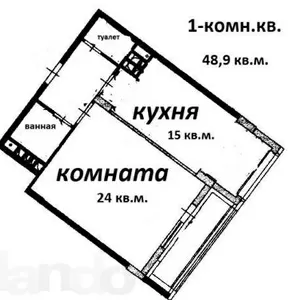 Продам 1-комнатную квартиру