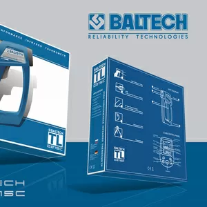 Тайтл: BALTECH TL-0215C,  проверка температуры,  пирометр