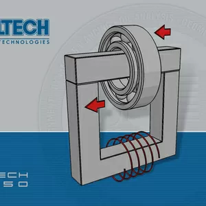 Установка деталей,  индукционный нагреватель,  BALTECH HI-1650