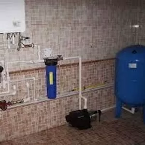Ремонт и замена водопровода,  отопления,  сантехника в Астане