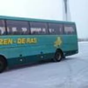 Заказать автобус в БОРОВОЕ,  ЗЕРЕНДУ и в другие зоны отдыха.Прокат арен