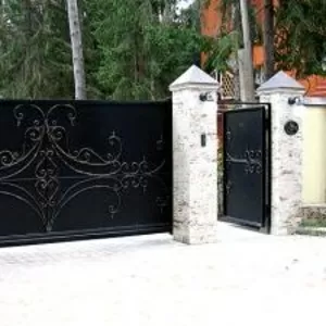 Ворота,  заборы,  решетки и ограждения и прочие изделия из металла в Аст