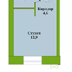 Ипотека 20, 4м2 ЖК Ак Тилек ул. Баршын