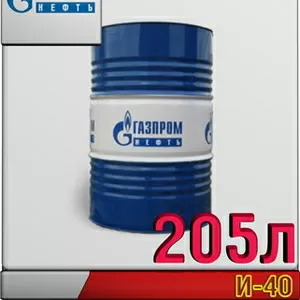 Газпромнефть Масло индустриальное И-40А 205л