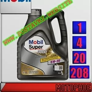 Синтетическое моторное масло Mobil Super 3000 X1 Formula FE 5W30 Арт.:
