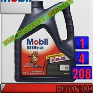 Минеральное моторное масло Mobil Ultra 10W40 Арт.: MM-022 (Купить в Ну