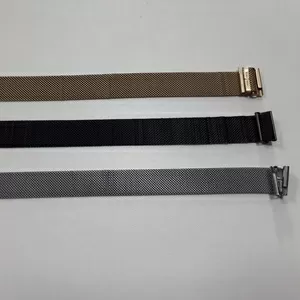 Металлический браслет на наручные часы/Магнитные/Резинка