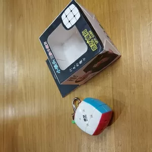 Кубик Рубика - брелок QiYi MoFangGe 3x3x3. Куб. Головоломка. Подарок.