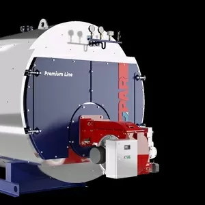 Промышленный жаротрубный паровой котел высокого давления ECO-PAR
