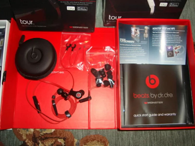 Наушники Dr.Dre Tour Monster by control talk ™ iPod® iPhone™  2