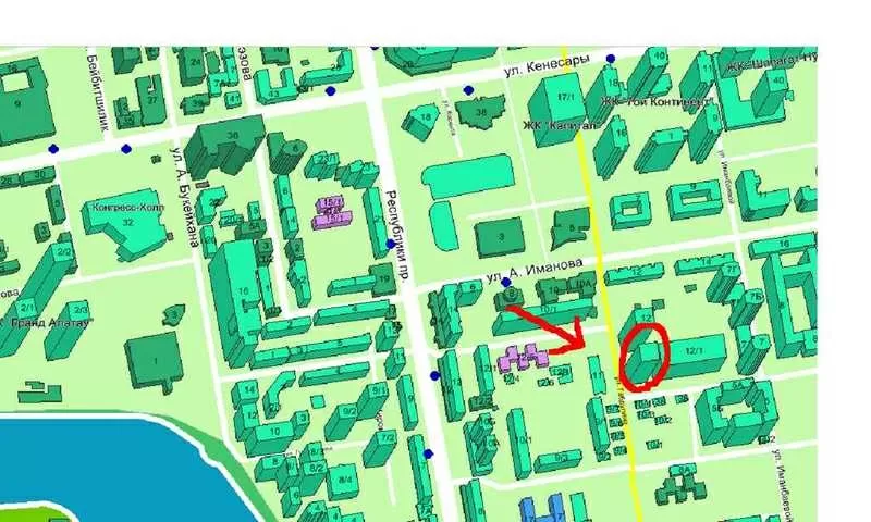 жк АЙЯ Золотой квадрат Астаны  2