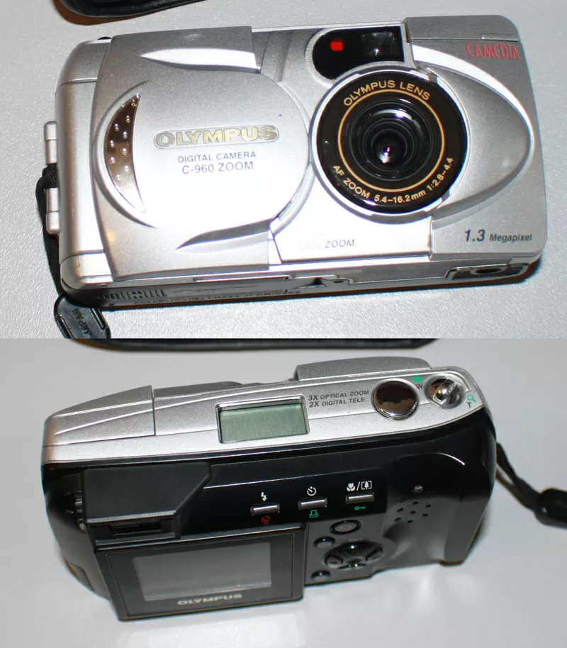 Продам цифровой фотоаппарат Olympus C-960 zoom 2