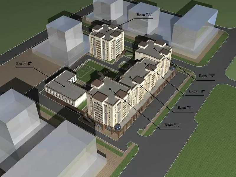 1-комнатная квартира в новостройке 3