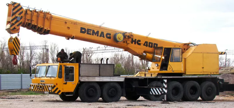 УСЛУГИ АВТОКРАНА DEMAG 130 тонн