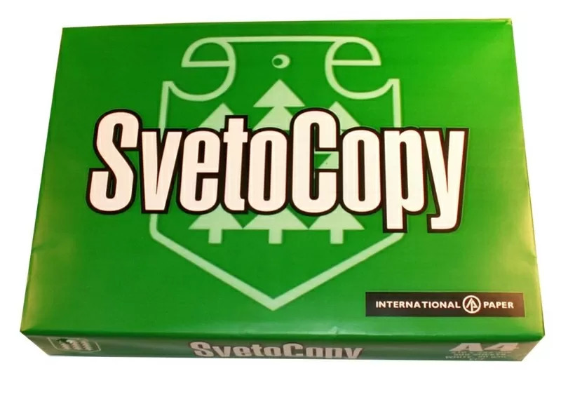 Бумага SvetoCopy А4 80г/м б. 210*297 мм,  500 листов продам по 570 тг.