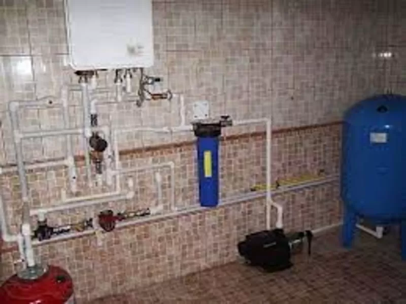 Ремонт и замена водопровода,  отопления,  сантехника в Астане
