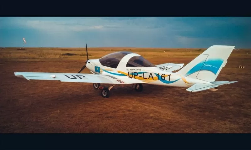 Astana fly (развлекательные полеты на самолете) 3