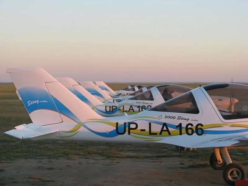 Astana fly (развлекательные полеты на самолете) 4