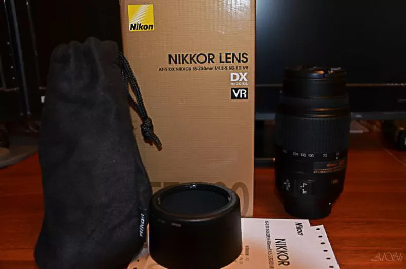Продам NIKON AF-S 55-300 mm f/4.5-5.6 G ED VR - новый.