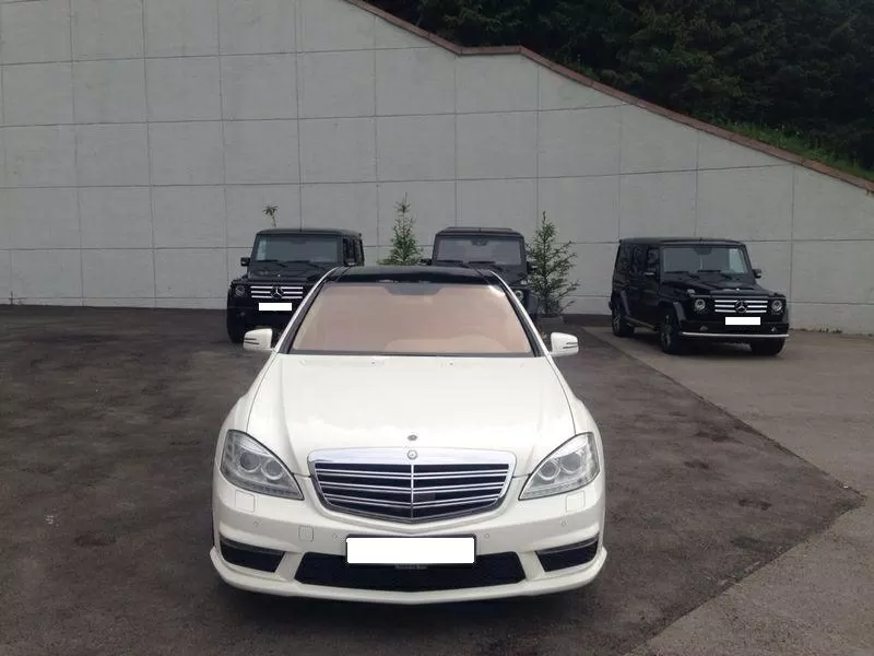 Встреча из роддома на Mercedes-Benz S-Class W221 Long,  S65 AMG,  S63 AM 4