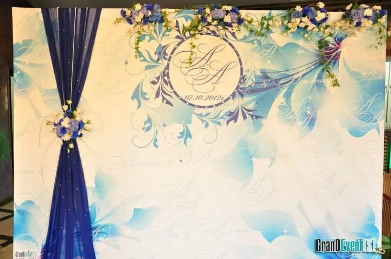 Свадебный баннер Астана,  баннер на день рождение,  1годик,  Астана 2