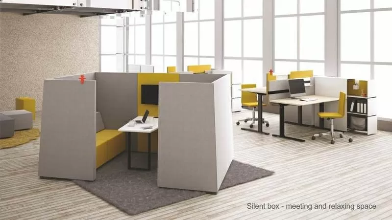 Офисная мебель,  система оpen space,  столы с электрорегулировкой 5