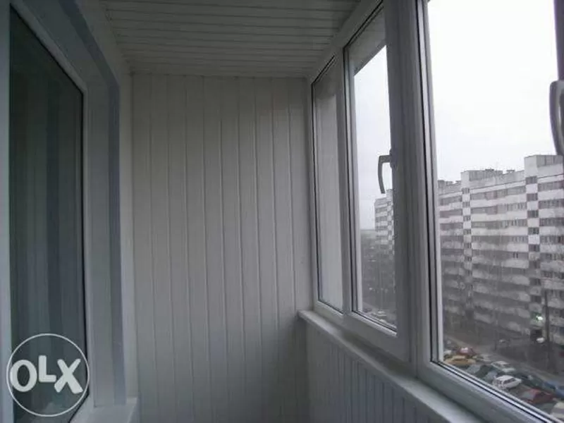 Утепление обшивка балкона