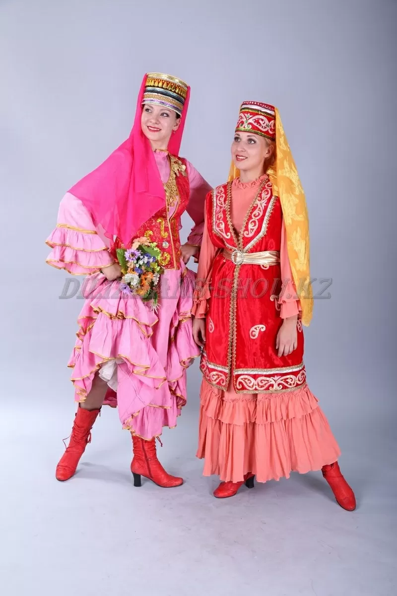 Народные татарские  костюмы на прокат в Астане