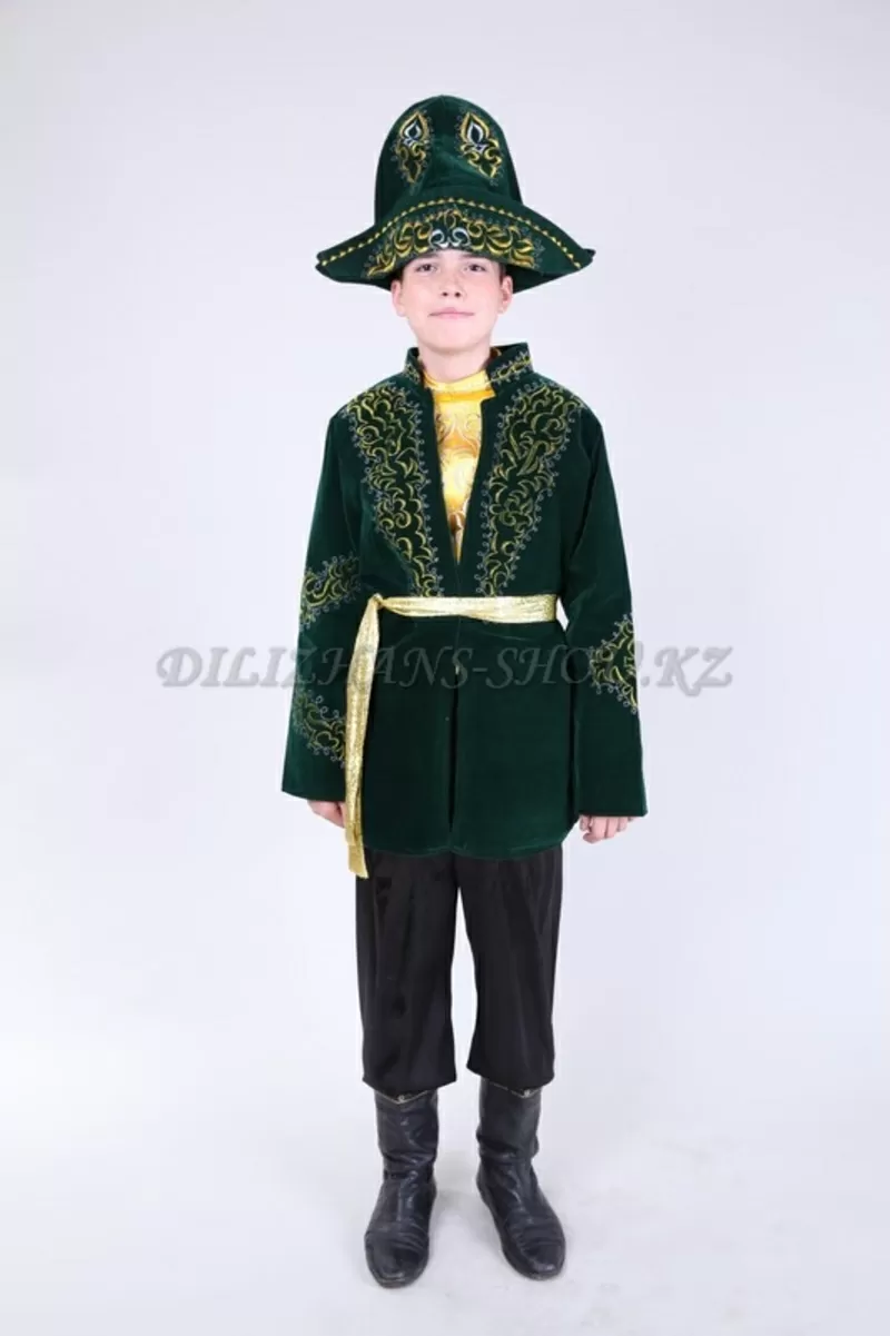 Национальные казахские костюмы для мальчиков на прокат 5