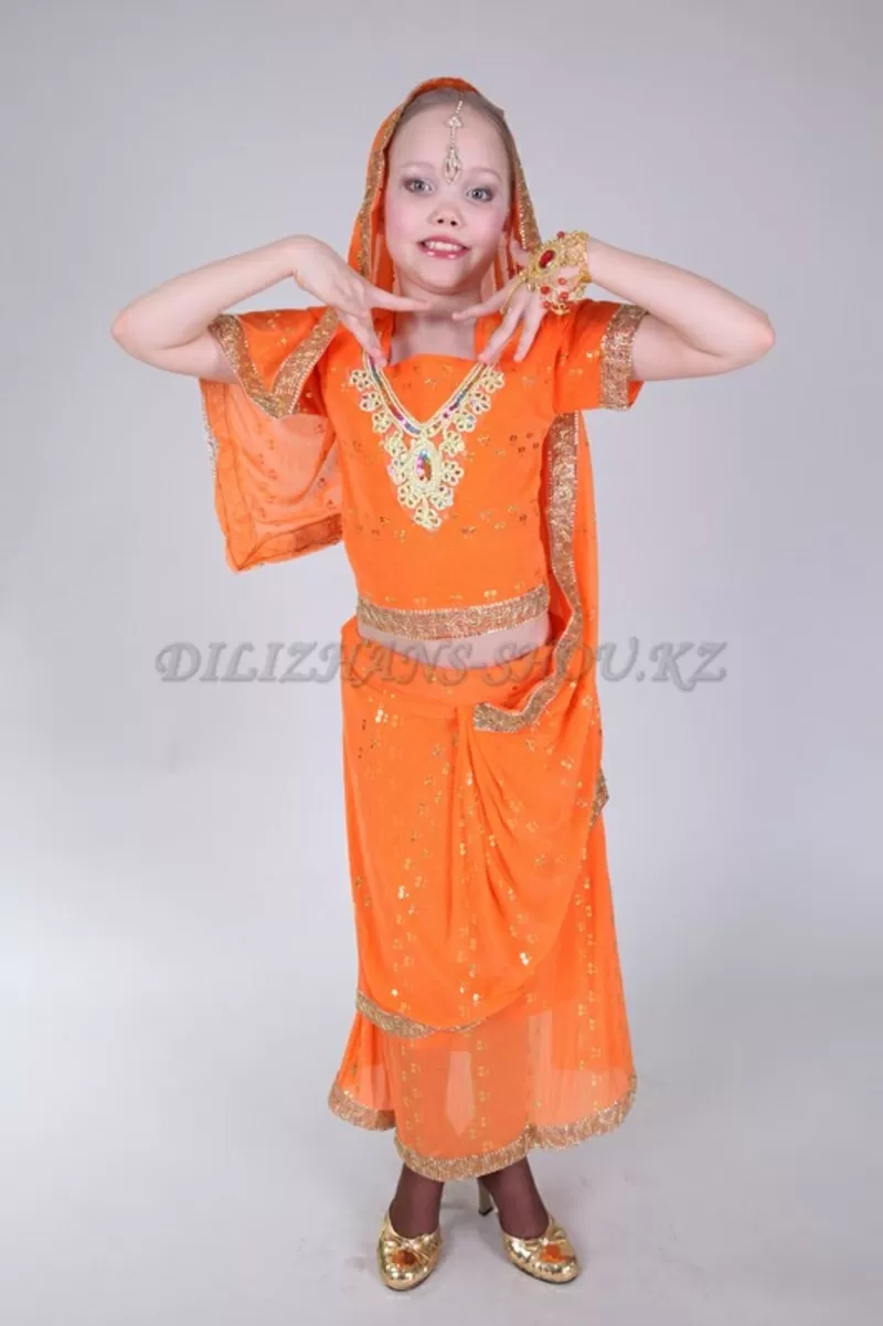 Яркие детские индийские костюмы на прокат в Астане. 3