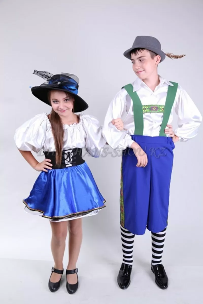 Детские национальные немецкие костюмы на прокат в Астане