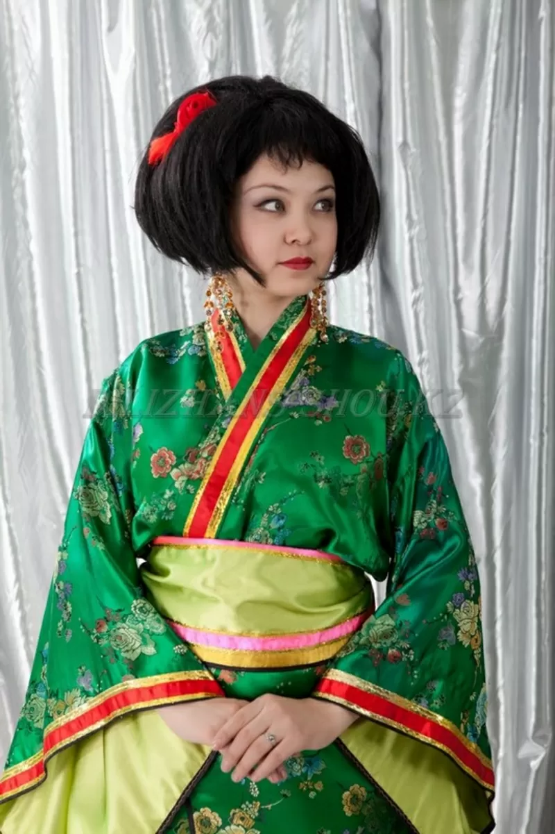 Красивейшие национальные Японские кимоно для взрослых на прокат  2