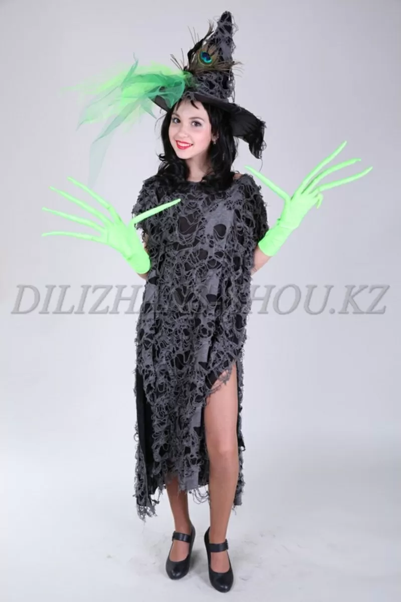 Карнавальный костюм «Ведьмочка» на Хэллоуин 3