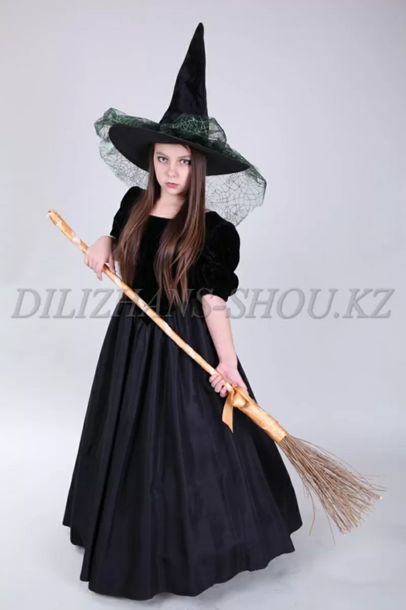 Карнавальный костюм «Ведьмочка» на Хэллоуин 5