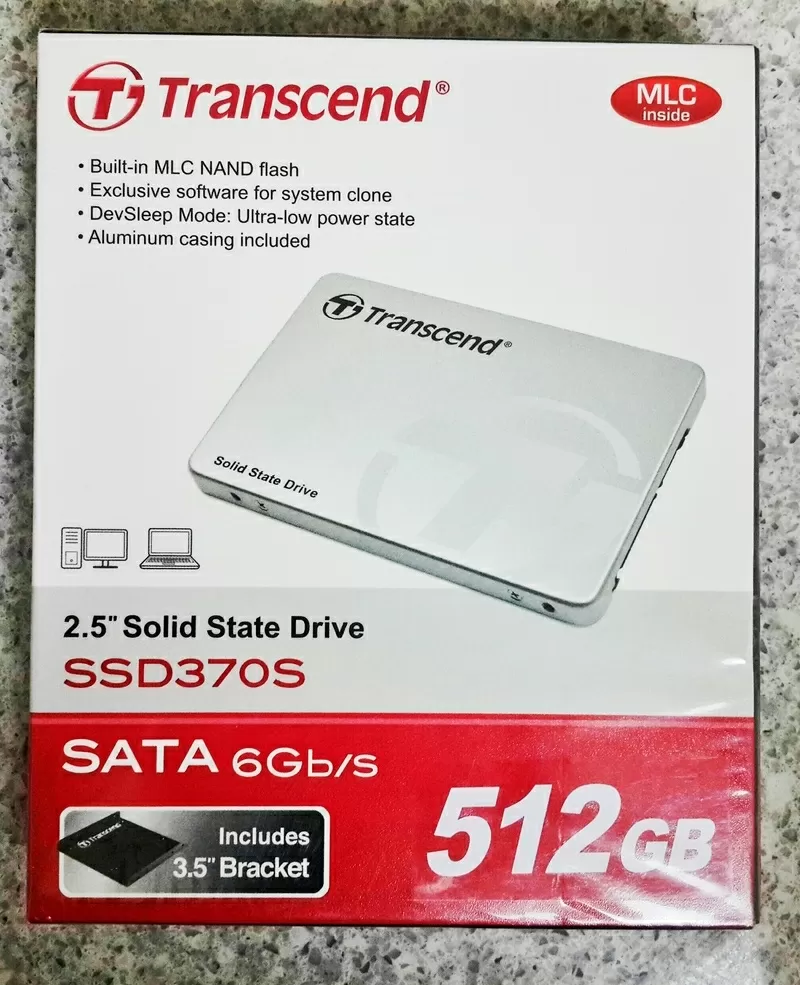 Продам жесткий диск Transcend SSD370S - НОВЫЙ