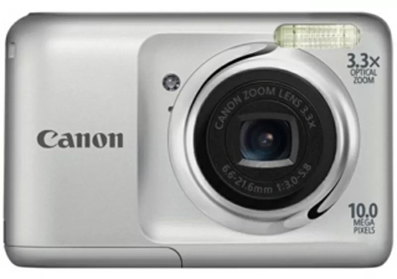 Цифровой фотоаппарат Canon PowerShot A800 (серебристый) 3