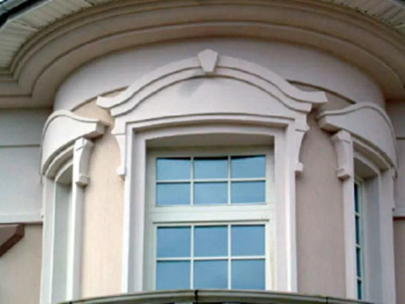Декоративные элементы фасада из пенополистерола 5
