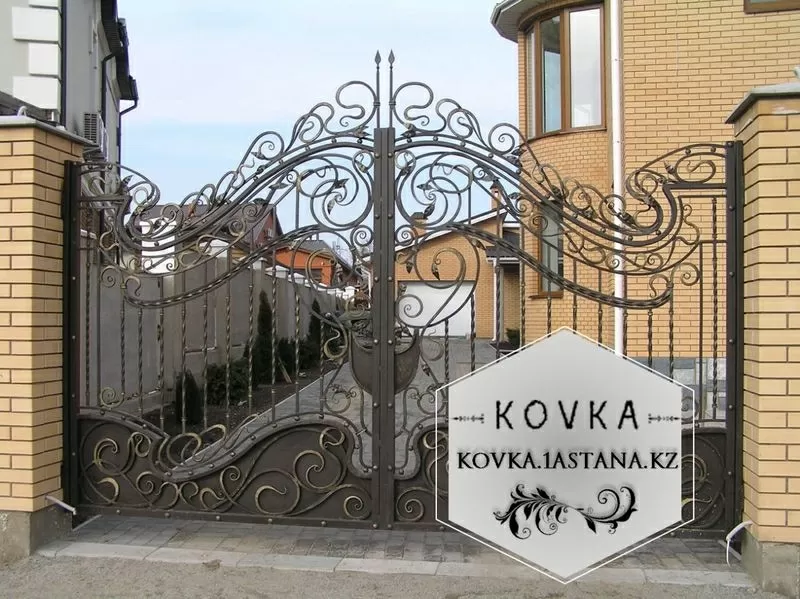 KOVKA Изготавливаем ворота,  заборы,  решетки на окна и ограждения,  для  4