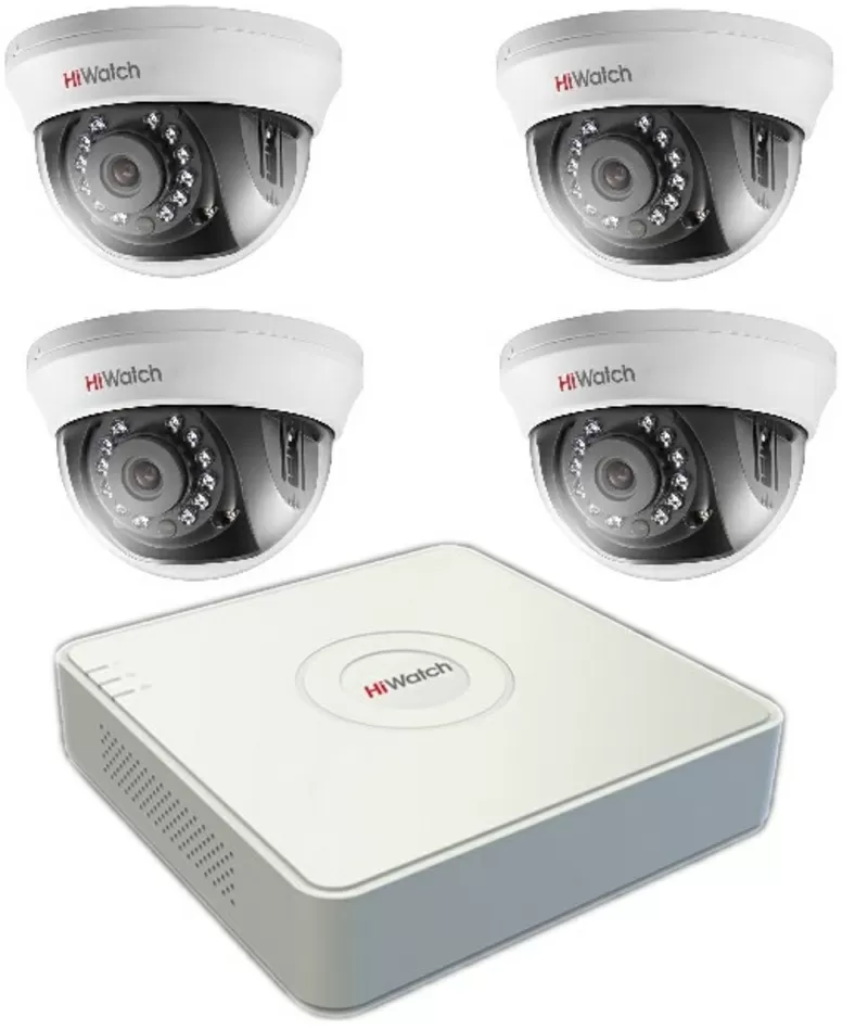Продам комплект для видеонаблюдения 4 камеры