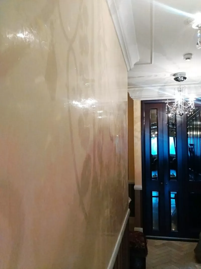 Покраска стен 300тг .Поклейка обоев 350 тг,  Астана.87758357866 3