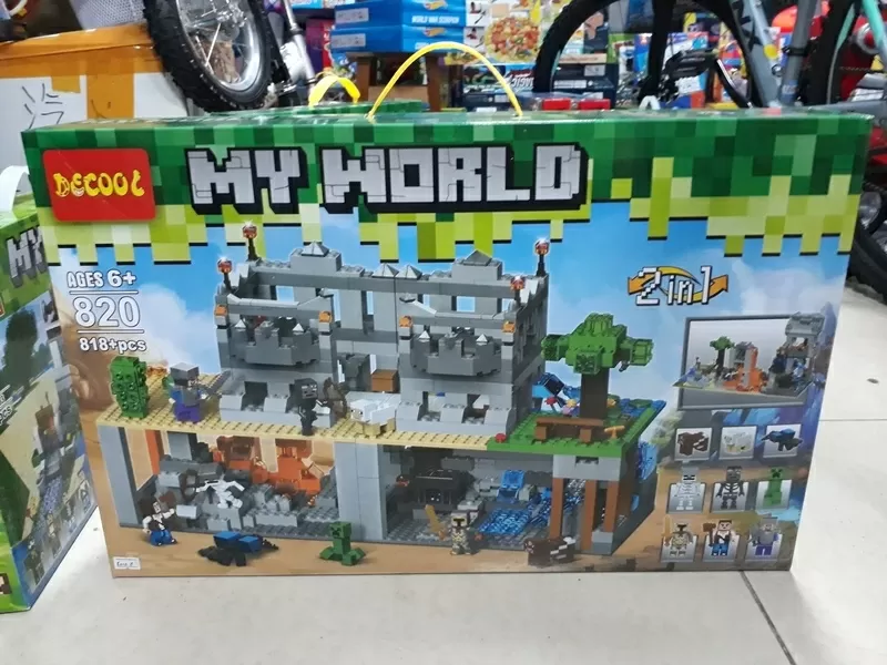 Конструктор лего Minecraft/Майнкрафт/Май ворлд/My world/Акция/Lego 5