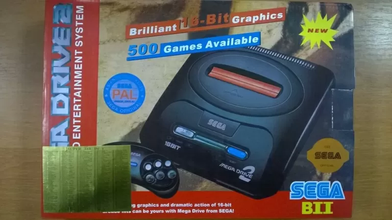 Sega Mega Drive 2 игровая приставка