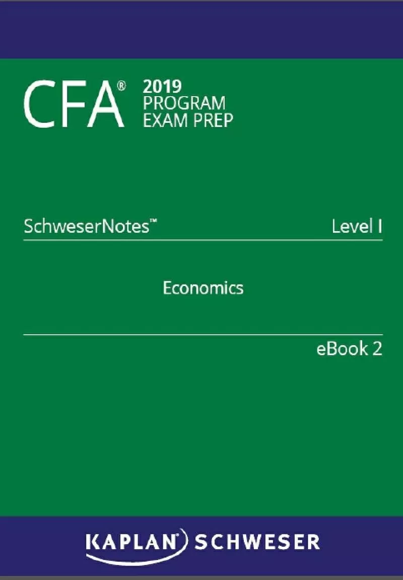 CFA Level I 2019 электронные учебники Schweser 7