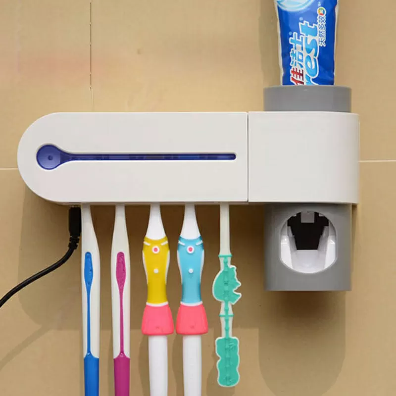 Антибактериальный автоматический стерилизатор для очистки зубных щеток