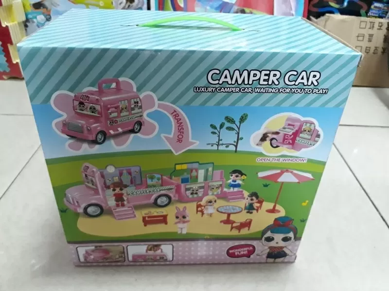 Машинка для кукол ЛОЛ/кукла лол/LOL Surprise/Luxury Camper car/Машина 3